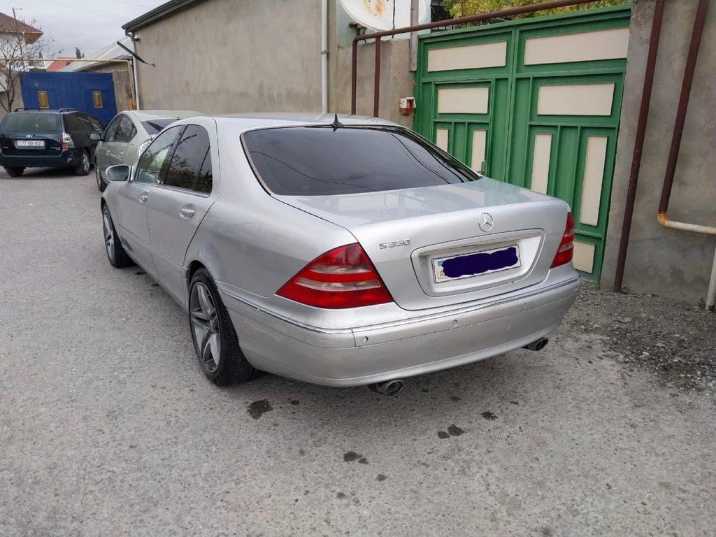 Mercedes S 320, 3.2 L, 1999 il, 250 000 km — Avtomobillər, Bakı (3)