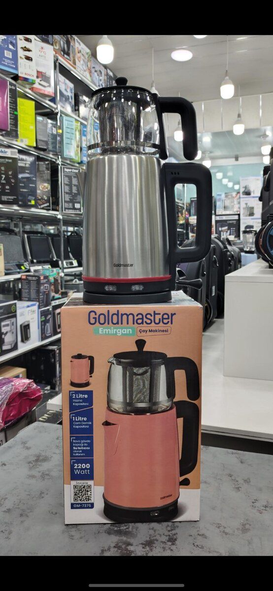 Elektrik çaydan Goldmaster GM-7375 — Ev texnikası, Bakı (3)