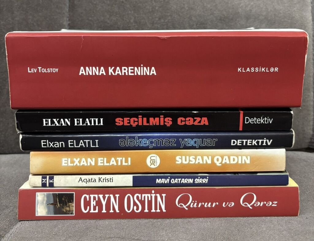 Lev Tolstoy – “Anna Karenina” - 10 azn Növ: Roman Ceyn Ostin – “Qürur — Kitablar, Bakı (8)