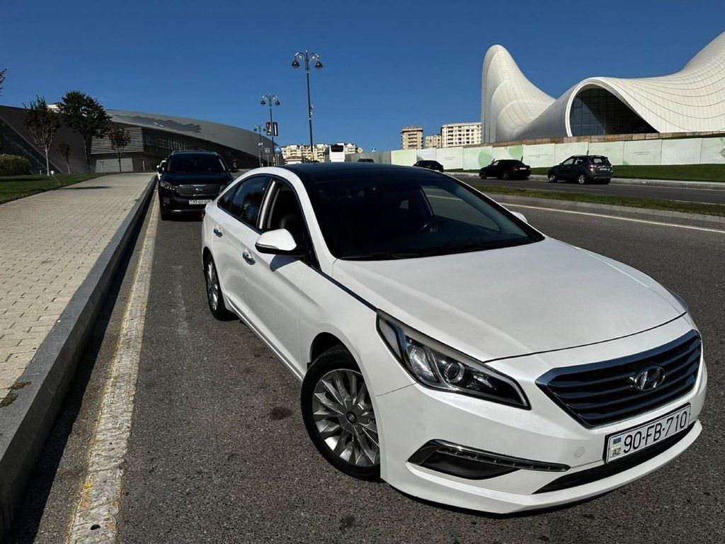 Hyundai Sonata, 2.0 L, 2015 il, 161 000 km 90-FB-710 — Avtomobillər, Bakı (4)