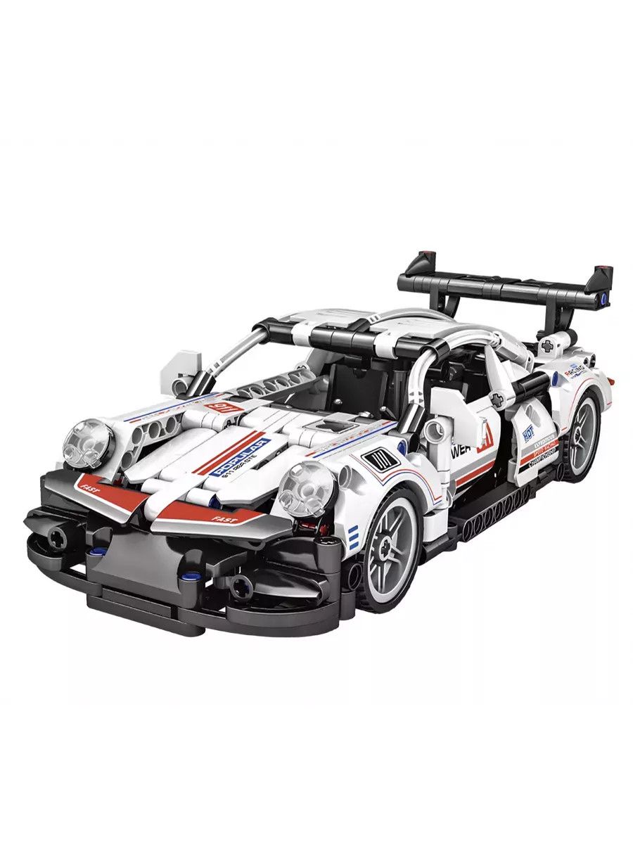 Blok konstruktor Technique Racing Car Porsche 911, 492 parça — Mallar, Bakı (2)