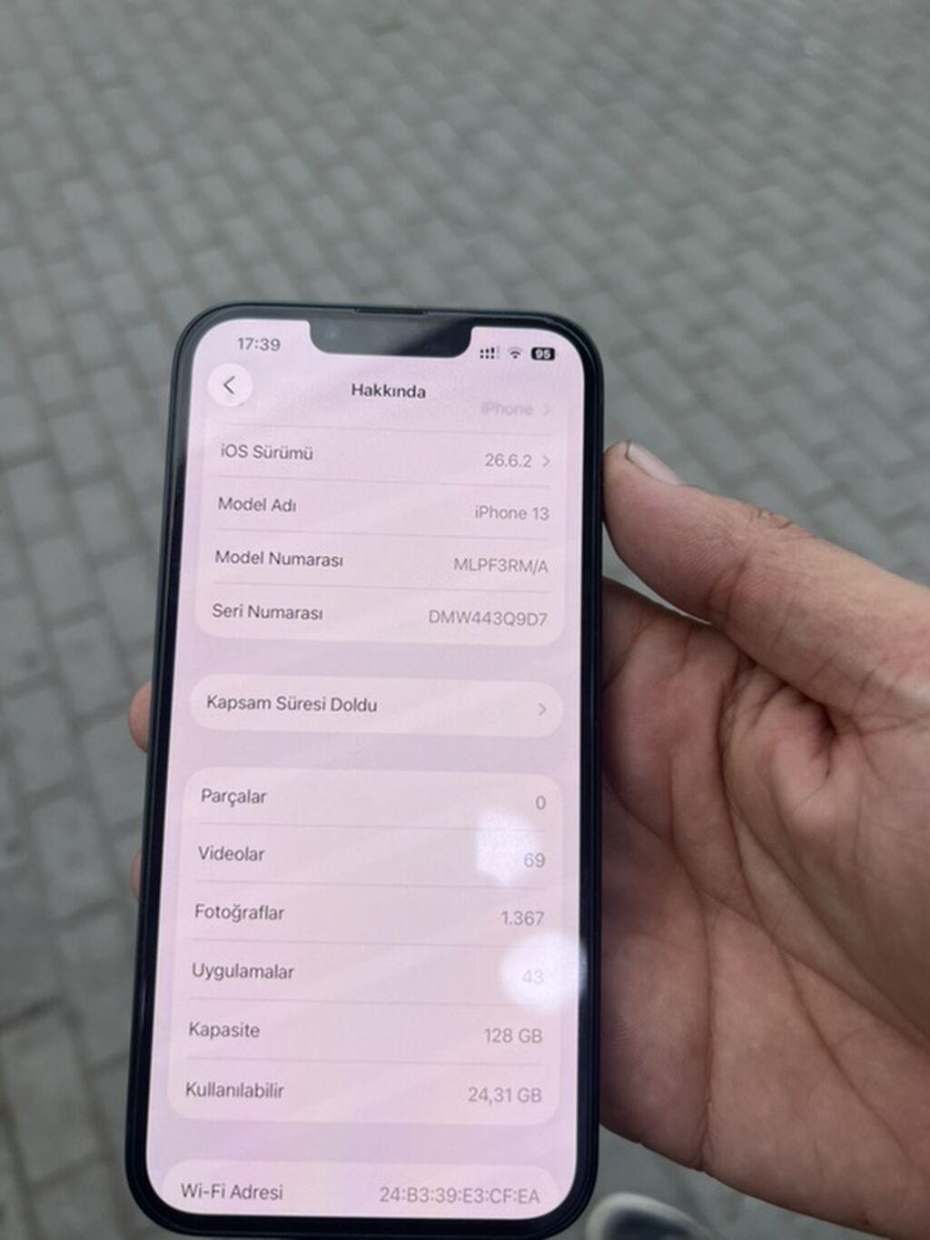 IPhone 13, Qara, Face ID — Apple iPhone, Bakı (6)
