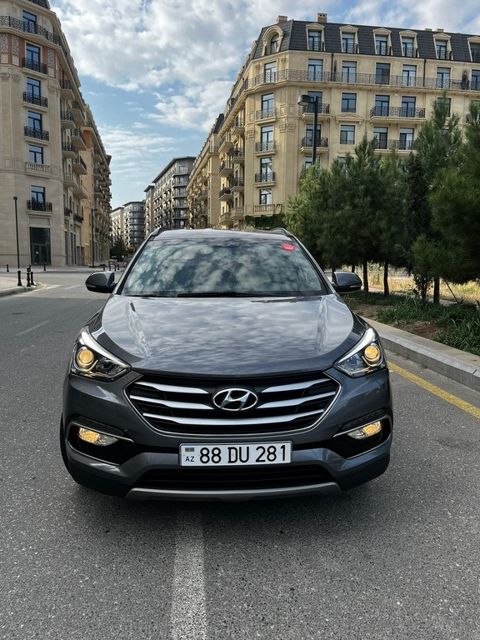 Hyundai Santa Fe, 2.0 L, 2016 il, 19 400 km — Bakı