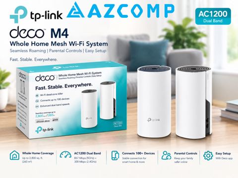 TP-Link Deco M4 AC1200 — Bakı