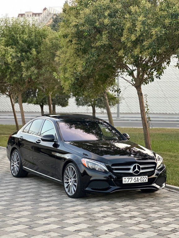 Mercedes C 300, 2.0 L, 2016 il, 171 000 km 77-SA-022 — Avtomobillər, Bakı (3)