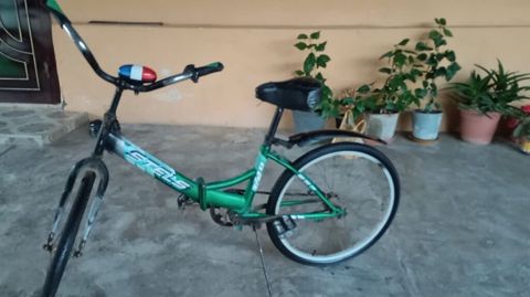 İşlənmiş Şəhər velosipedi Stels, 24", sürətlərin sayı: 1 — Saatlı