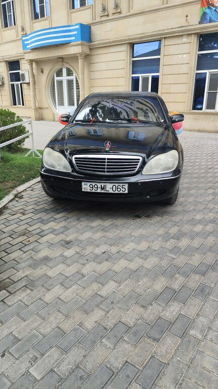 Mercedes S 400, 4.0 L, 2001 il, 410 067 km — Sumqayıt