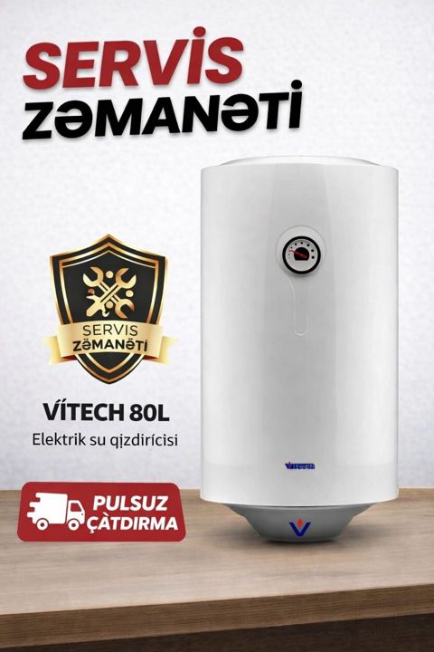 Ariston 80 l, Yeni, Kredit yoxdur, Pulsuz çatdırılma, Rayonlara çatdırılma — Su qızdırıcıları