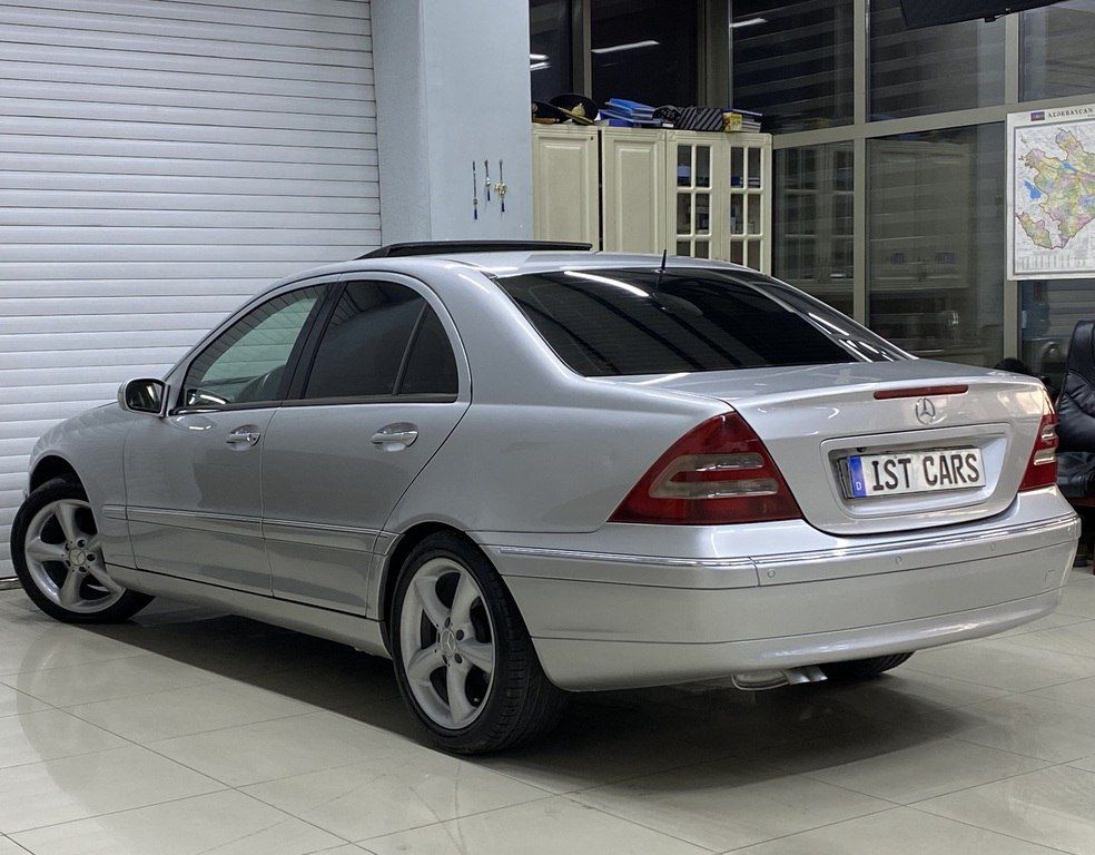 Mercedes C 200, 2.0 L, 2001 il, 299 000 km — Avtomobillər, Sumqayıt (10)