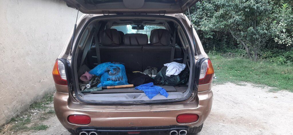 Hyundai Santa Fe, 2.0 L, 2002 il, 261 000 km 90-UX-857 — Avtomobillər, Xudat (8)