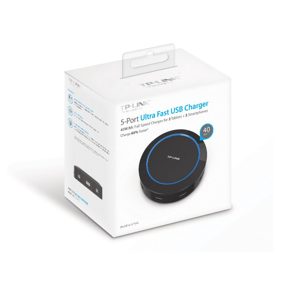 40W 5-Port USB Charger TP-Link UP540 — Mallar, Bakı (4)