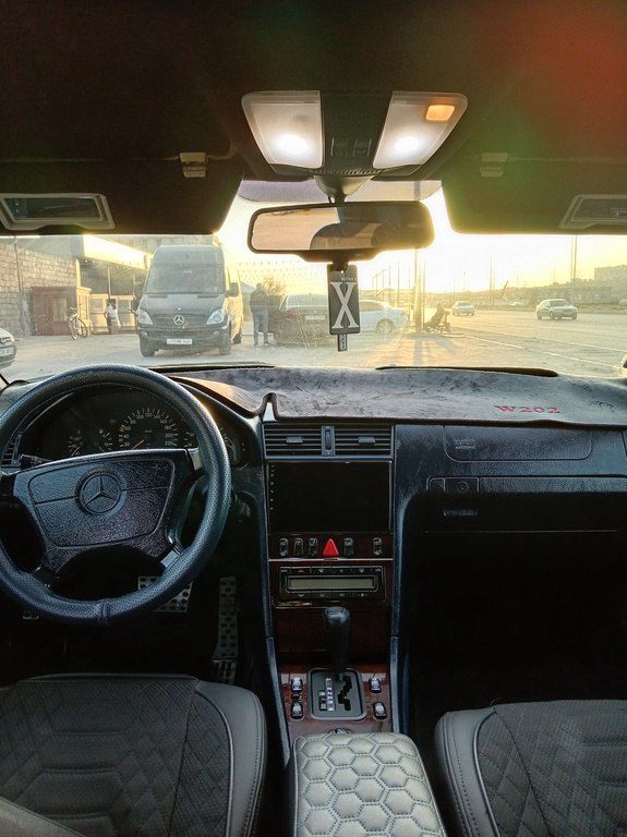 Mercedes C 200, 2.0 L, 1996 il, 314 538 km 99-BY-268 — Avtomobillər, Bakı (3)