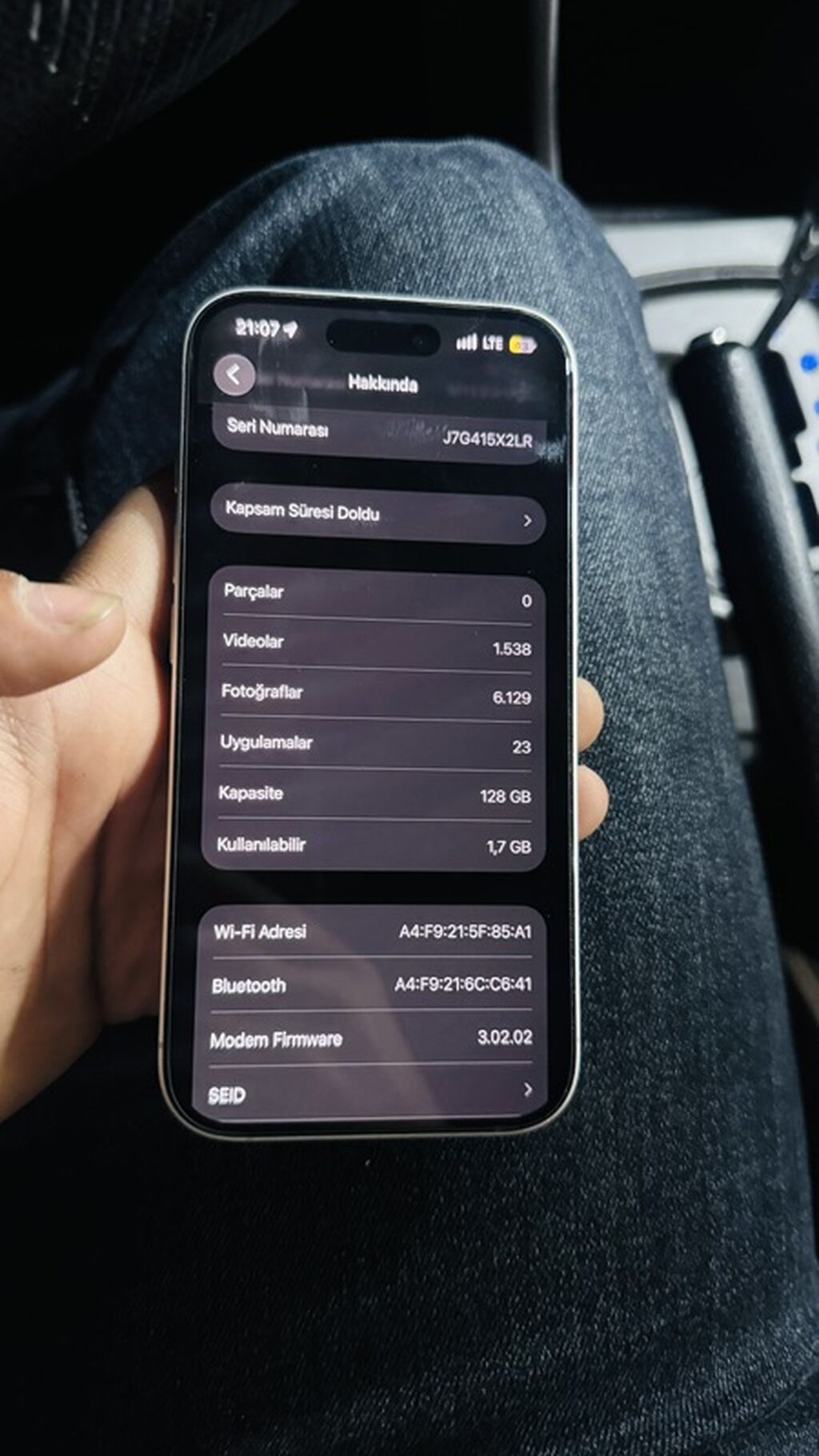 IPhone 12, Ağ, Face ID — Apple iPhone, Bakı (6)