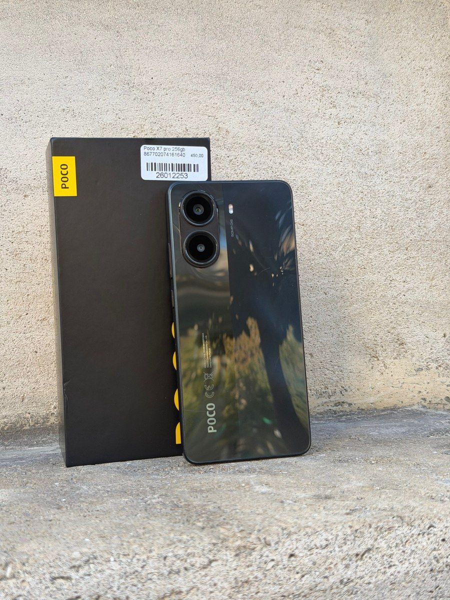Xiaomi Poco X7 Pro Black 256GB/8GB — Smartfonlar, Bakı