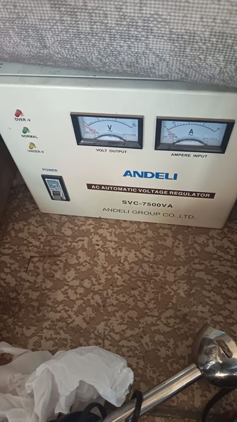 Andelı SVC-7500VA – AC Avtomatik Gərginlik Tənzimləyicisi — Bakı