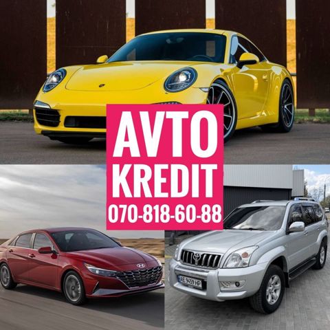 Avto kredıt & avto gırov & avto lombard - Tek şexsiyyetle — Bakı
