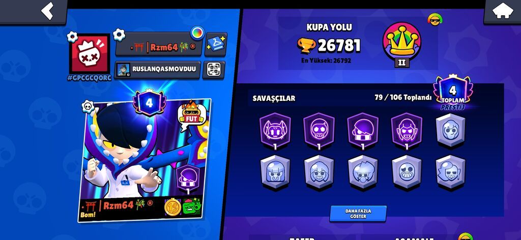 Brawl Stars hesabı – inkişaf etmiş profil Alın ÇOX Ucuz Həqiqətən — Şəxsi əşyalar, Pirəkəşkül (2)