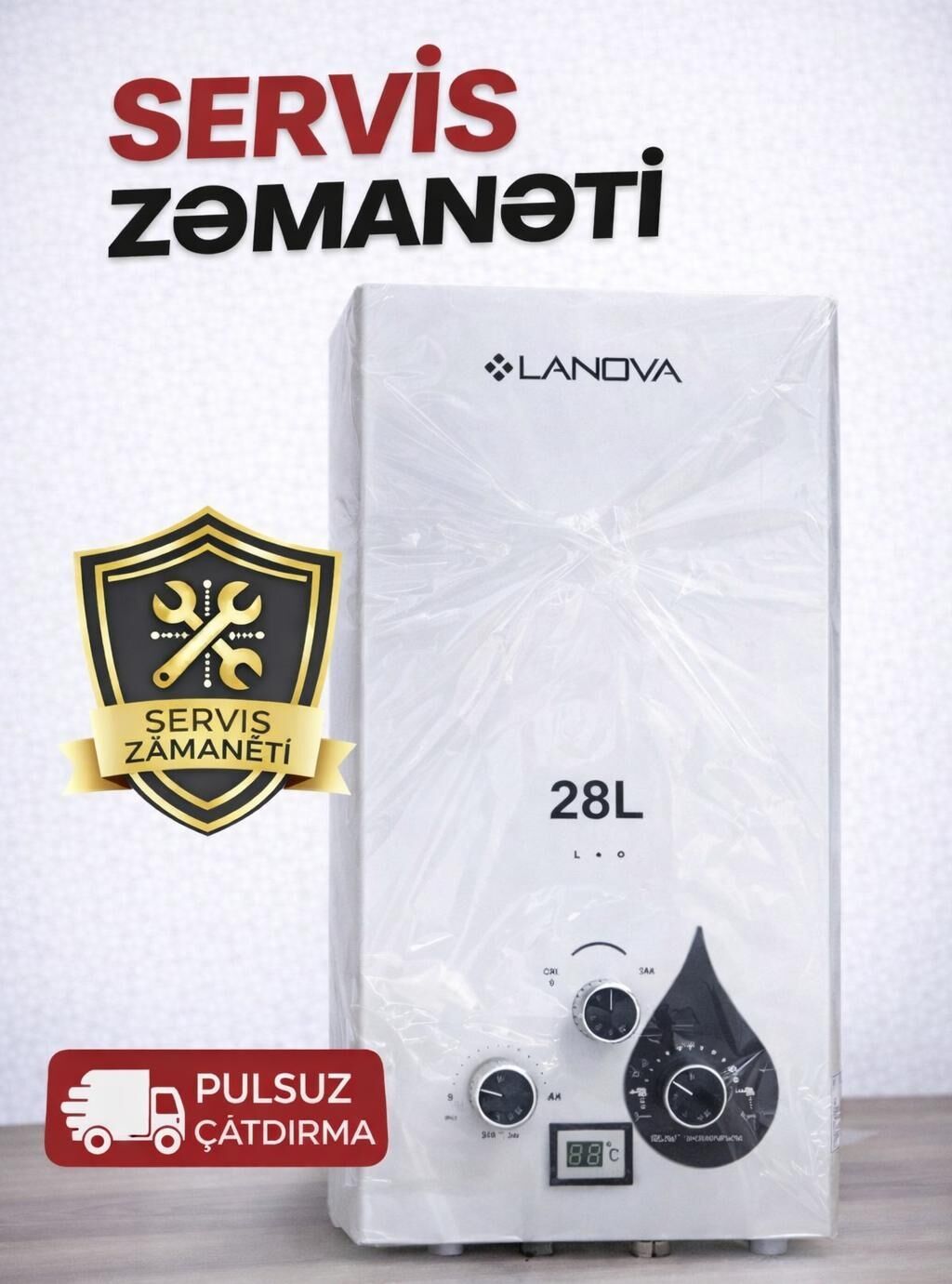 Pitiminutka Yeni, Kredit yoxdur, Rayonlara çatdırılma, Pulsuz çatdırılma — Su qızdırıcılar, Bakı (7)