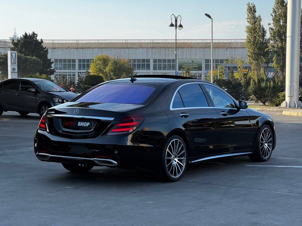 Mercedes S 500, 4.7 L, 2013 il, 118 000 km — Avtomobillər, Bakı (2)
