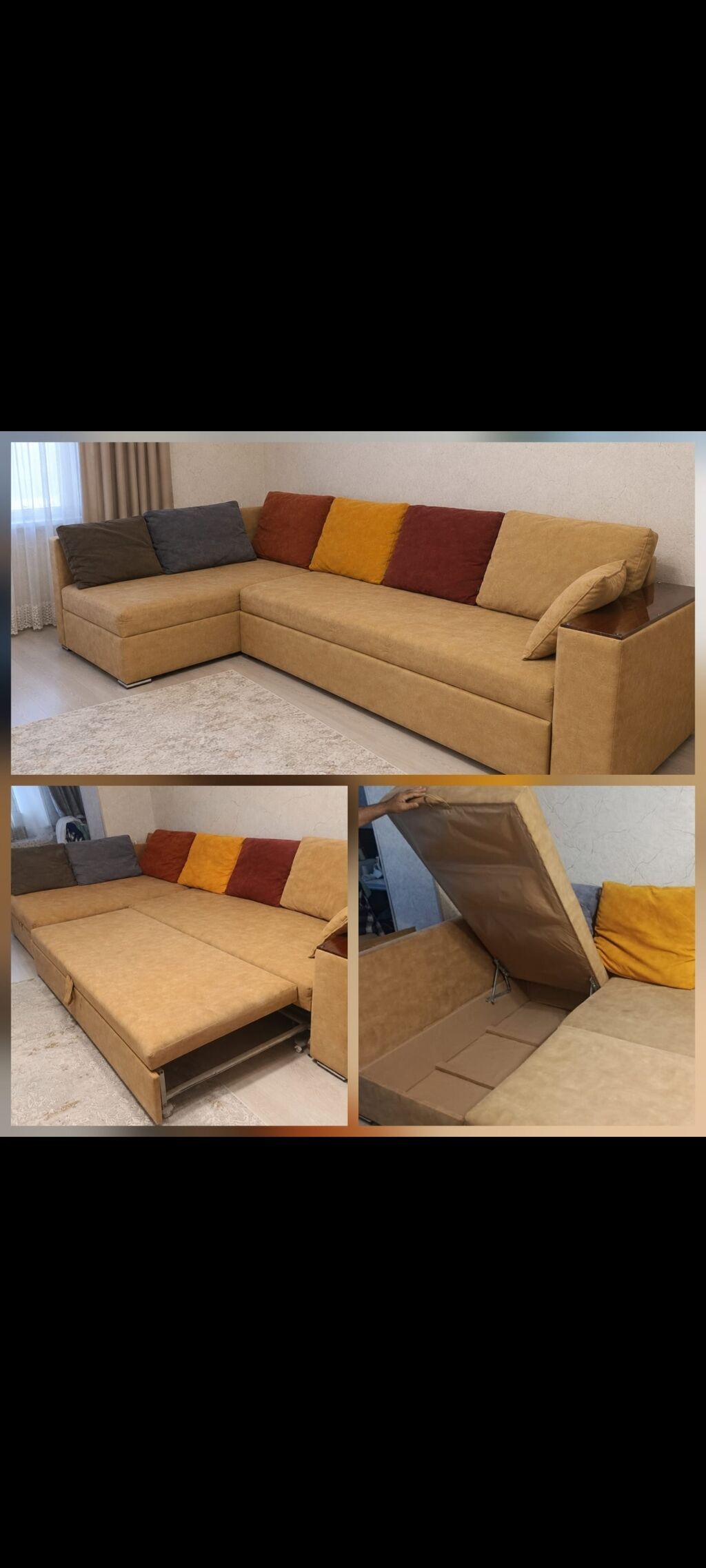 Künc divan, İşlənmiş, Açılan, Bazalı, Çatdırılma yoxdur — Divanlər, Bakı