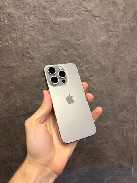 Apple iPhone 15 Pro Natural Titanium 128GB/8GB — Bakı