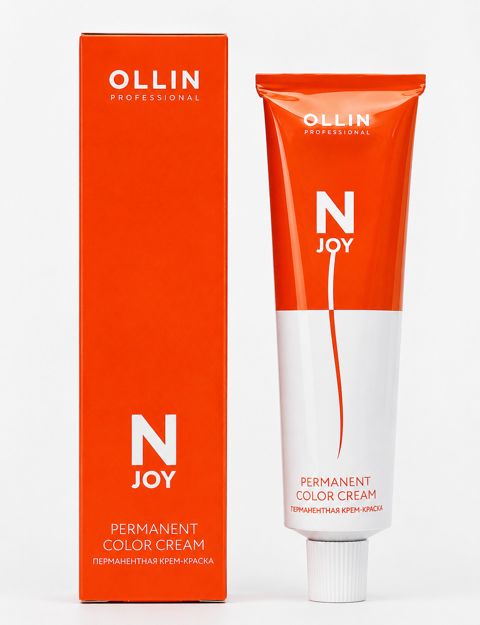 Saç boyası Ollin Professional N-Joy 7.12 Русый пепельно-фиолетовый, 100 ml — Bakı