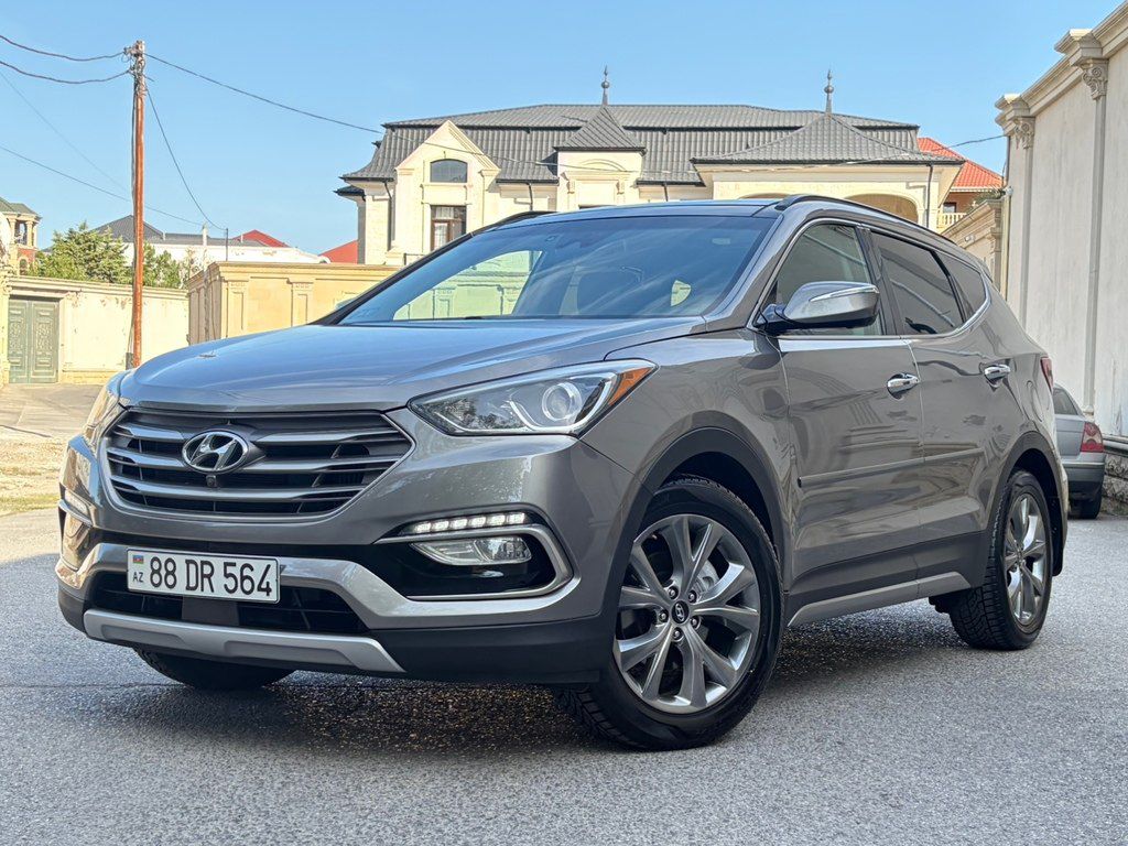 Hyundai Santa Fe, 2.0 L, 2017 il, 113 000 km 88-DR-564 — Avtomobillər, Bakı