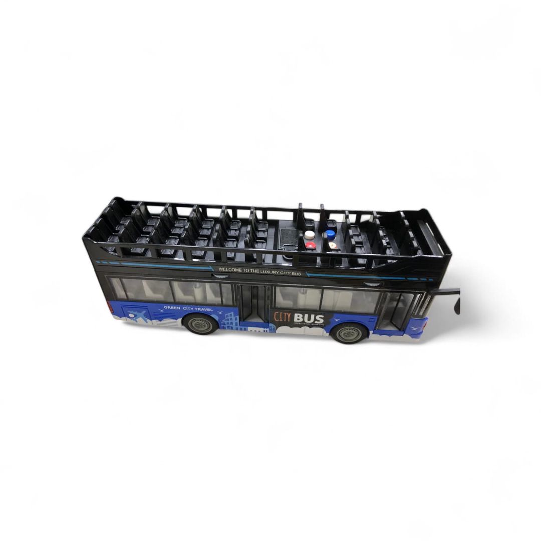Avtobus Istoys, plastik, göy/qara, 3+ yaş — Mallar, Bakı (2)