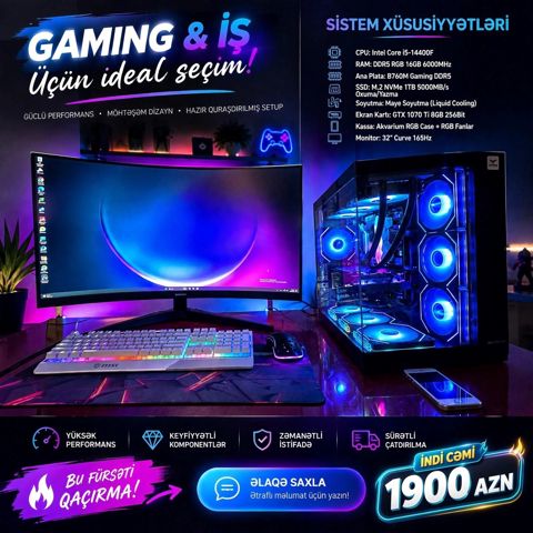 Gaming PC — Ağcabədi