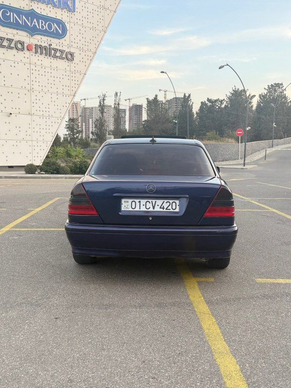 Mercedes C 180, 1.8 L, 1996 il, 389 562 km 01-CV-420 — Avtomobillər, Bakı (2)