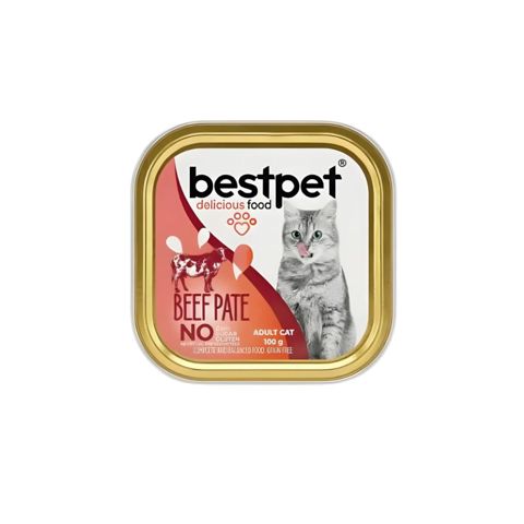 Pişiklər üçün konserv BestPet, mal əti, 100 q — Bakı