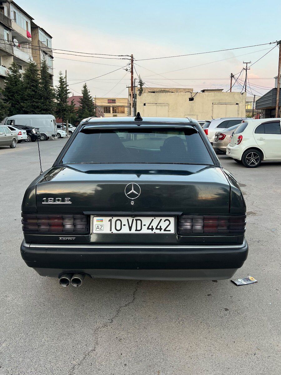 Mercedes 190, 1992 il 10-VD-442 — Avtomobillər, Bakı (2)