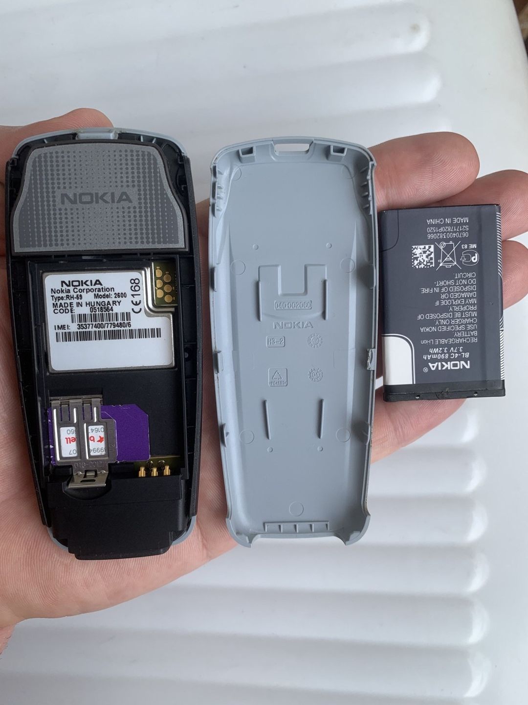 Nokia 2600 Iron blue — Smartfonlar, Bakı (10)