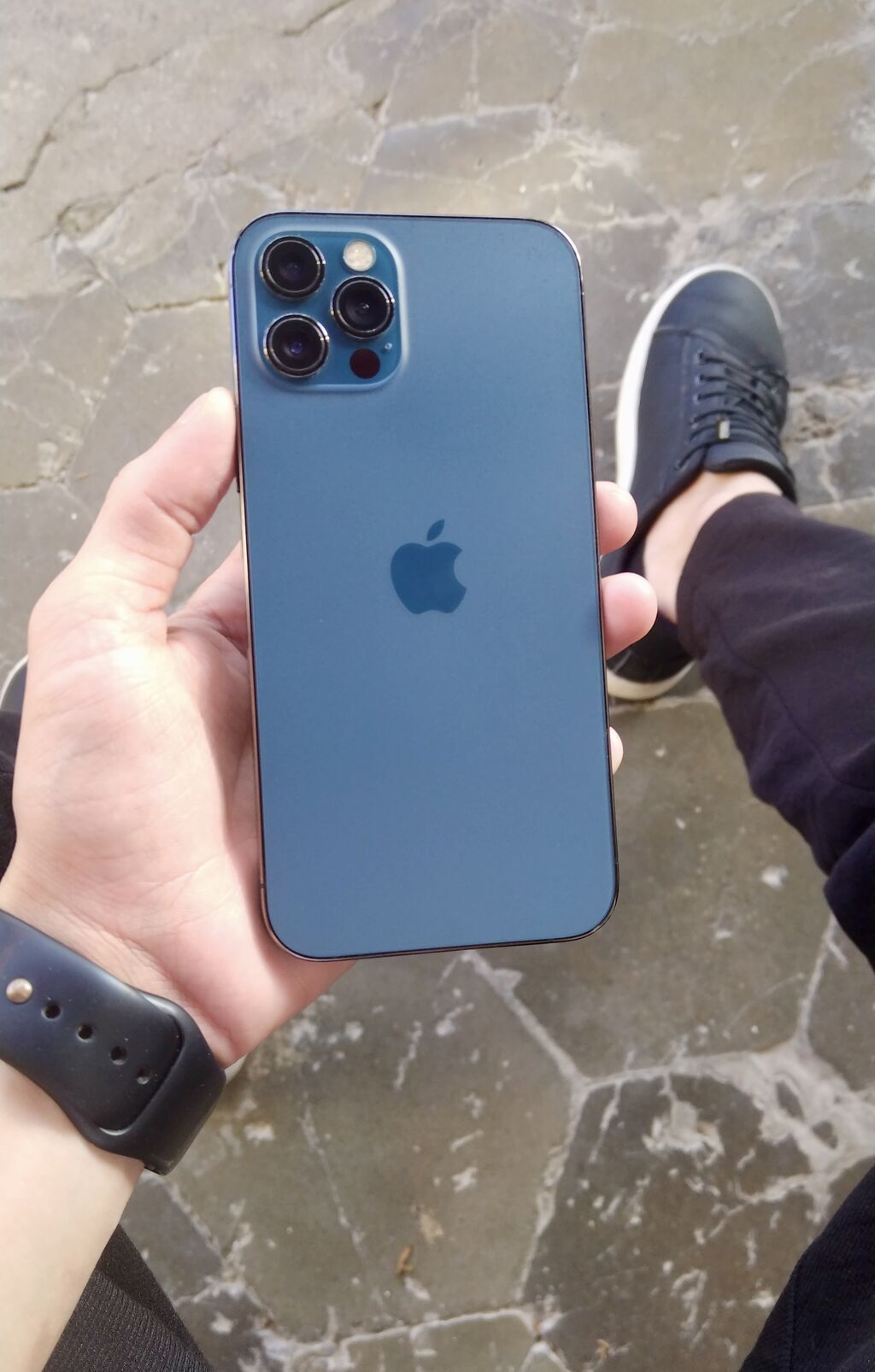 IPhone 12 Pro, 256 GB, Blue Titanium, Face ID — Apple iPhone, Bakı (5)