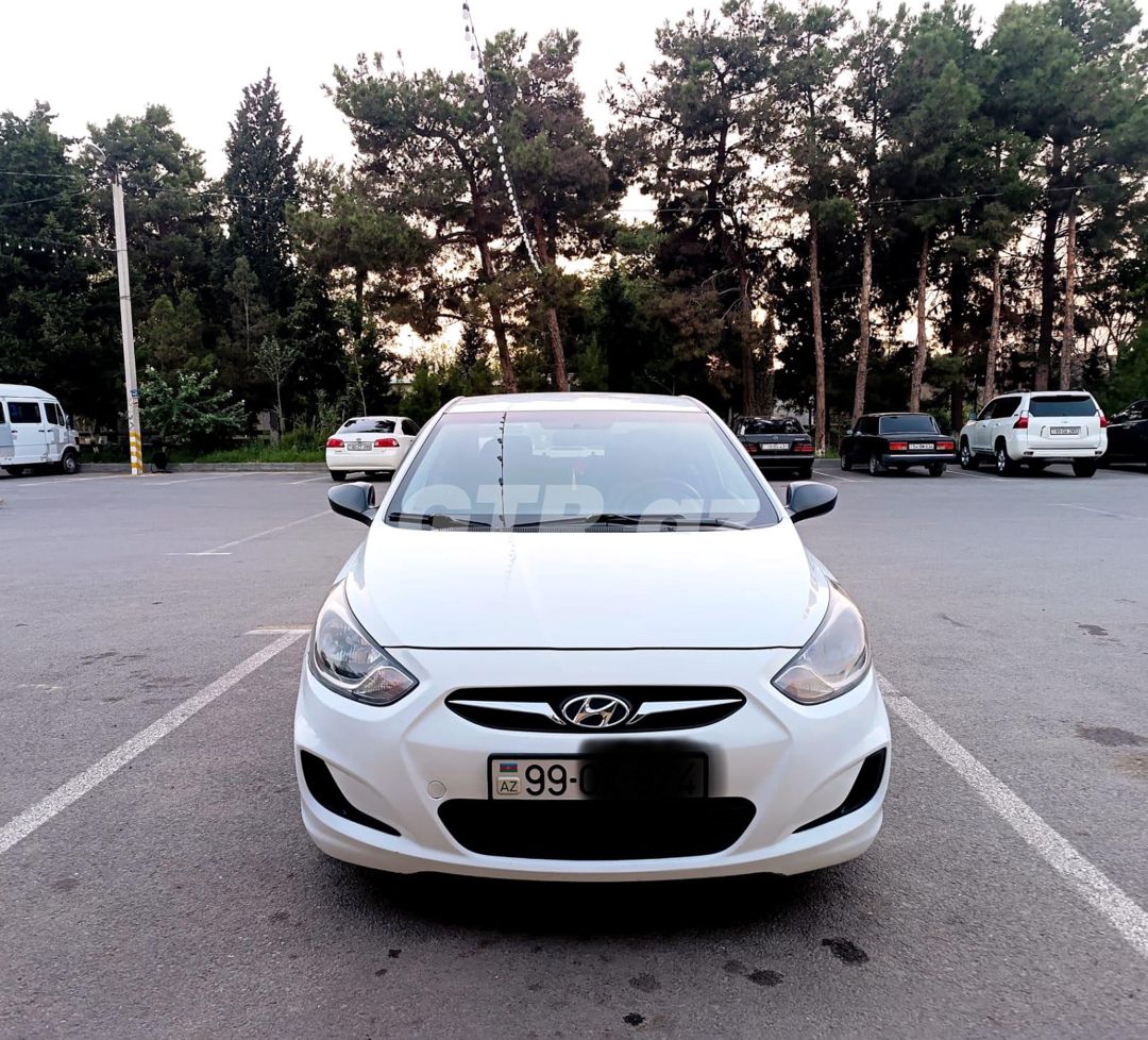 Hyundai Accent 1.4 L, 2014, 30 000 km — Avtomobillər, Şirvan (8)