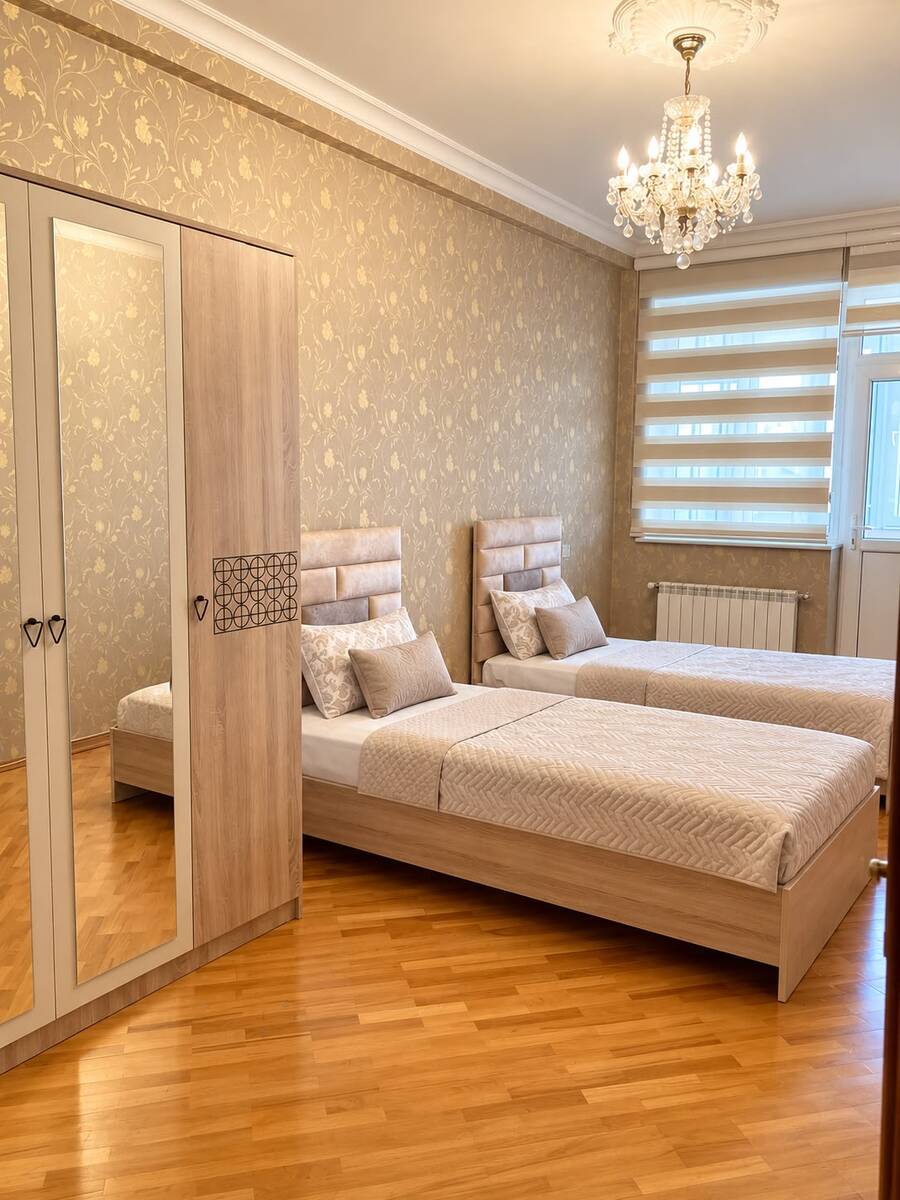 İcarəyə verilir 3 otaqlı yeni tikili 110 m² — Mənzil, Bakı (2)