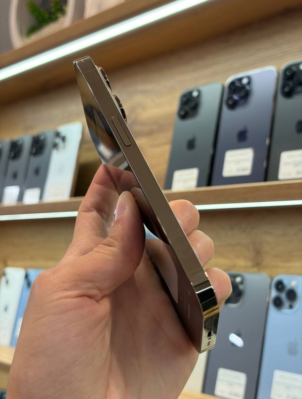 IPhone 14 Pro, 128 GB, Matte Gold, Zəmanət, Face ID, Sənədlərlə — Apple iPhone, Digah (2)