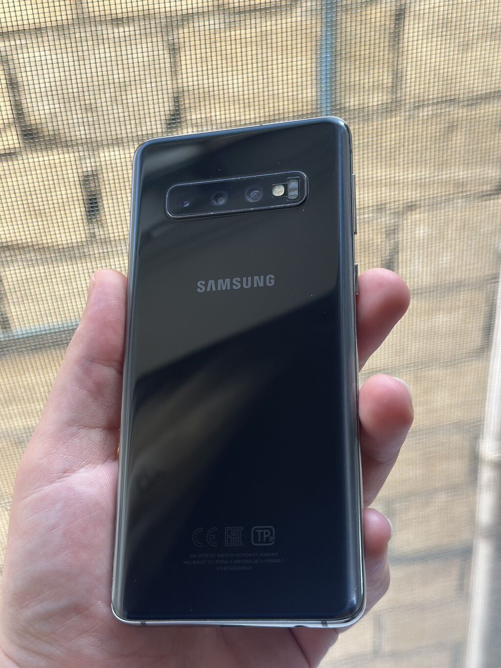 Samsung Galaxy S10, 128 GB, rəng - Qara, Barmaq izi, Simsiz şarj, İki sim kartlı — Samsung, Sumqayıt (2)