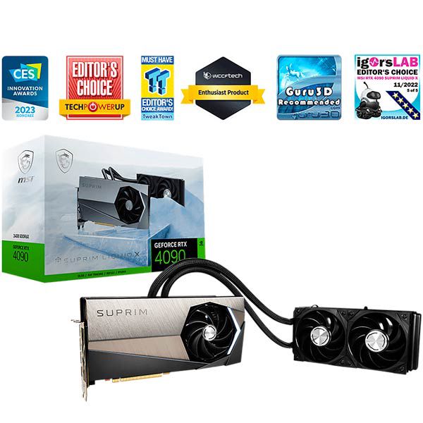 MSI GeForce RTX 4090 Suprim Liquid X 24GB GDDR6X — Mallar, Bakı