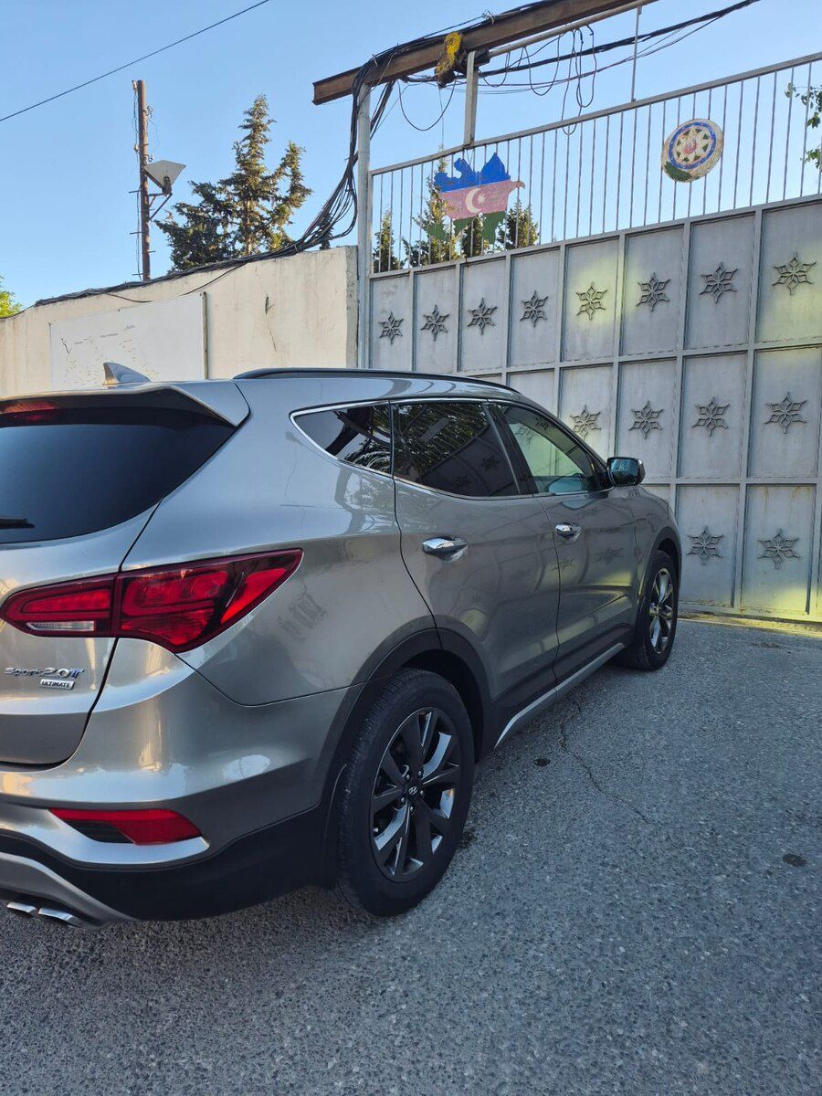 Hyundai Santa Fe, 2017 il — Avtomobillər, Bakı (5)