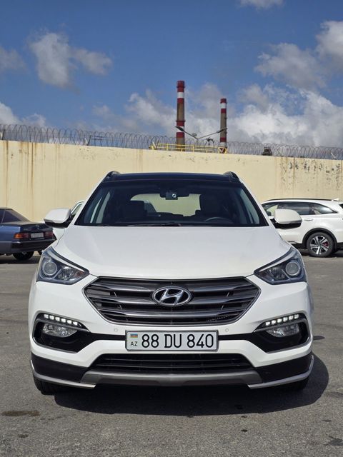 Hyundai Santa Fe, 2.0 L, 2017 il, 166 000 km — Bakı