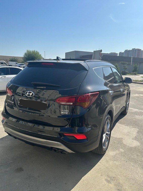 Hyundai Santa Fe, 2.0 L, 2017 il, 158 000 km — Avtomobillər, Bakı (8)