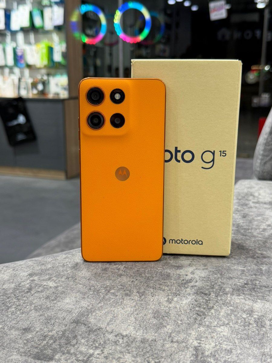 Motorola Moto G15 Sunrise Orange 256GB/8GB — Smartfonlar, Bakı (3)