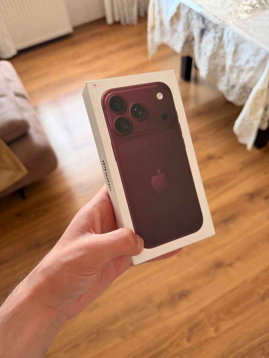 Apple iPhone 18 Pro Burgundy 256GB/12GB — Smartfonlar, Bakı