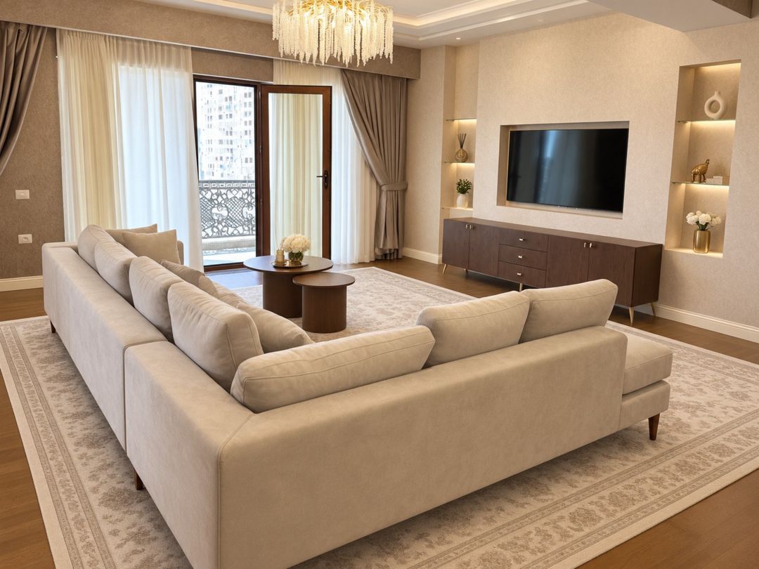 İcarəyə verilir 5 otaqlı yeni tikili 260 m² — Mənzil, Bakı (2)