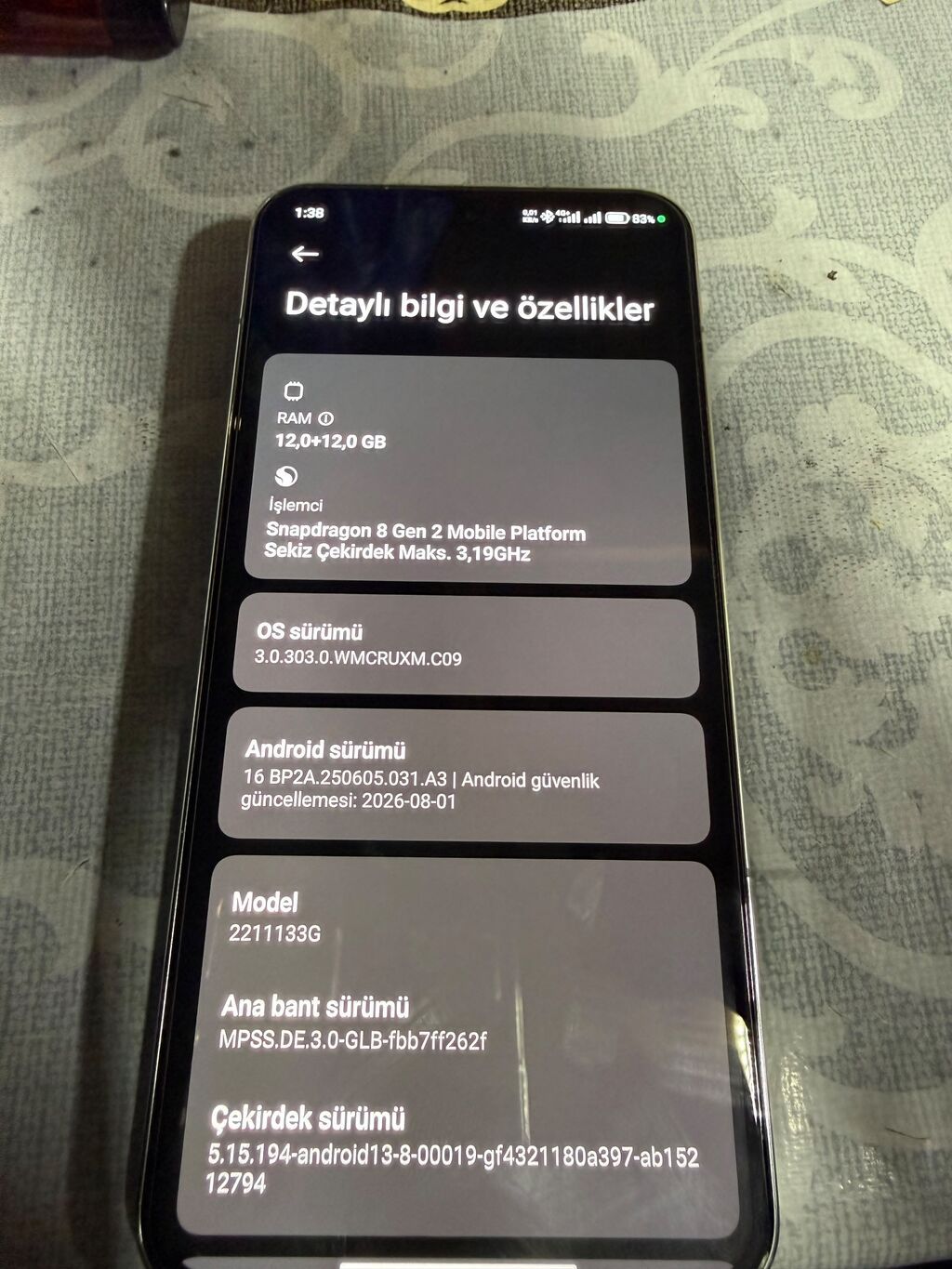 Xiaomi 13, 256 GB, rəng - Ağ, Sensor, Barmaq izi, Simsiz şarj — Xiaomi, Bakı (8)