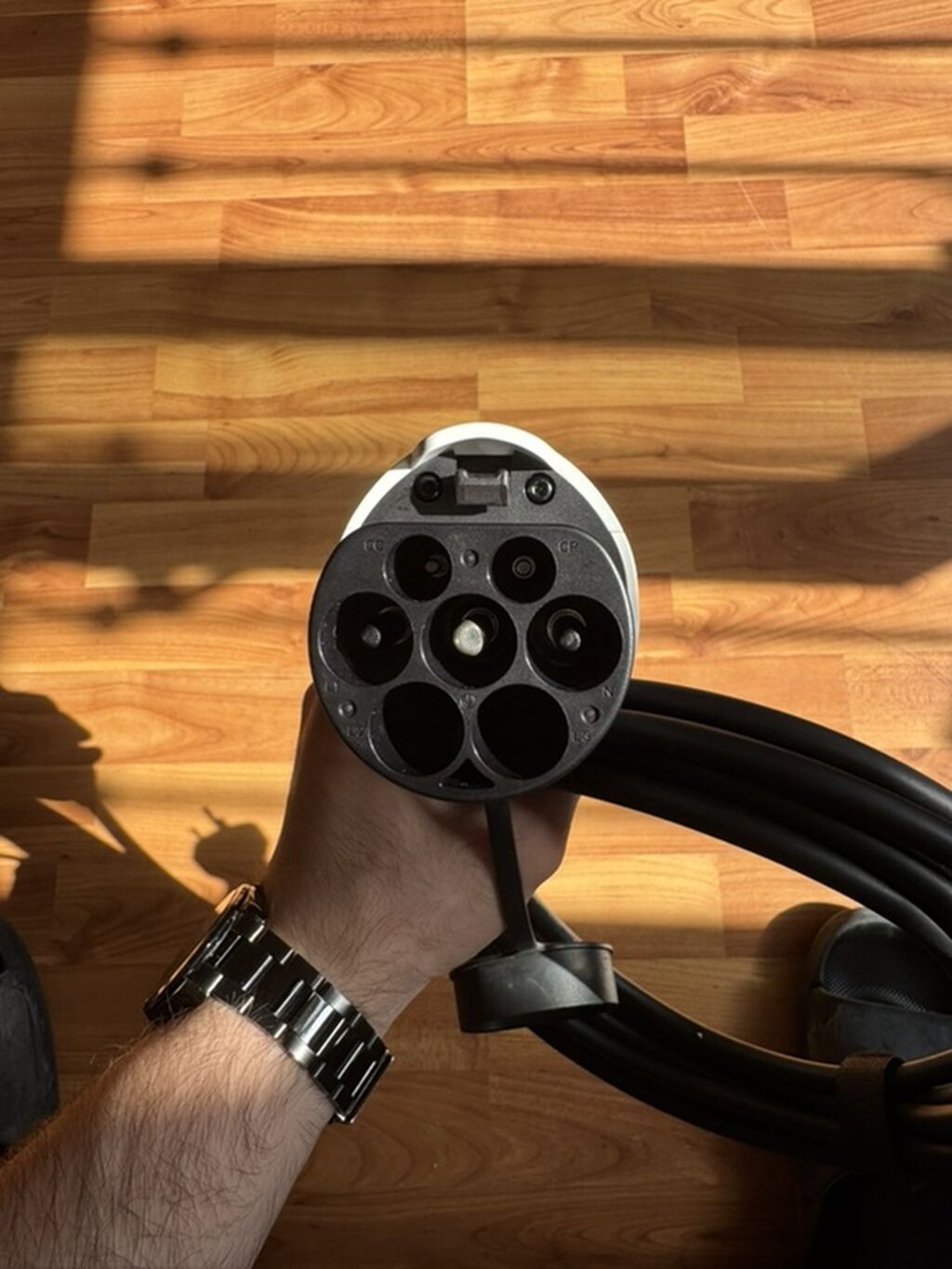 Elektrik avtomobili üçün şarj kabeli - Tip: AC şarj kabeli, Type 2 — Avtomobil aləti, Masazır (3)