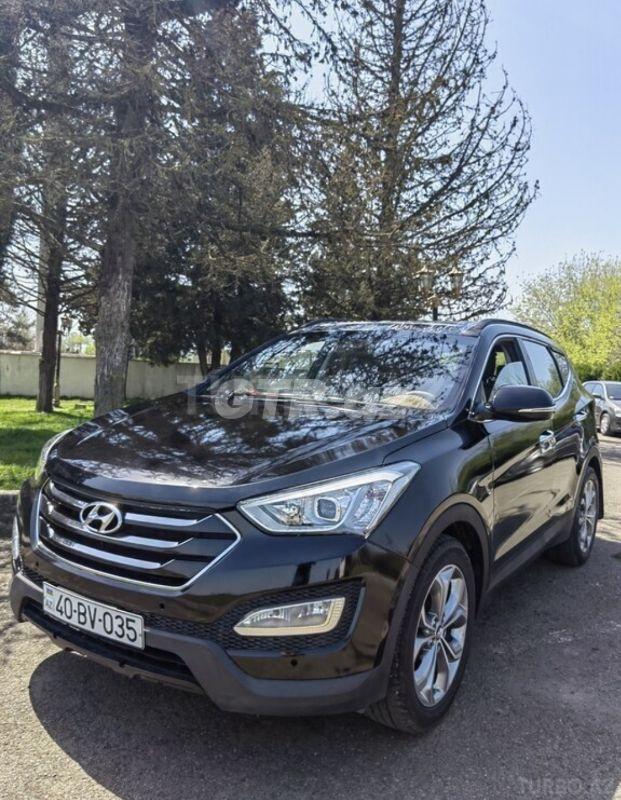 Hyundai Santa Fe 2.4 L, 2013, 218 000 km 40-BV-035 — Avtomobillər, Lənkəran (5)