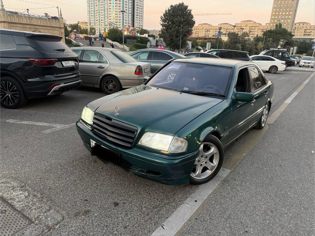 Mercedes C 180, 1.8 L, 1997 il, 320 000 km 77-OK-409 — Avtomobillər, Bakı (6)