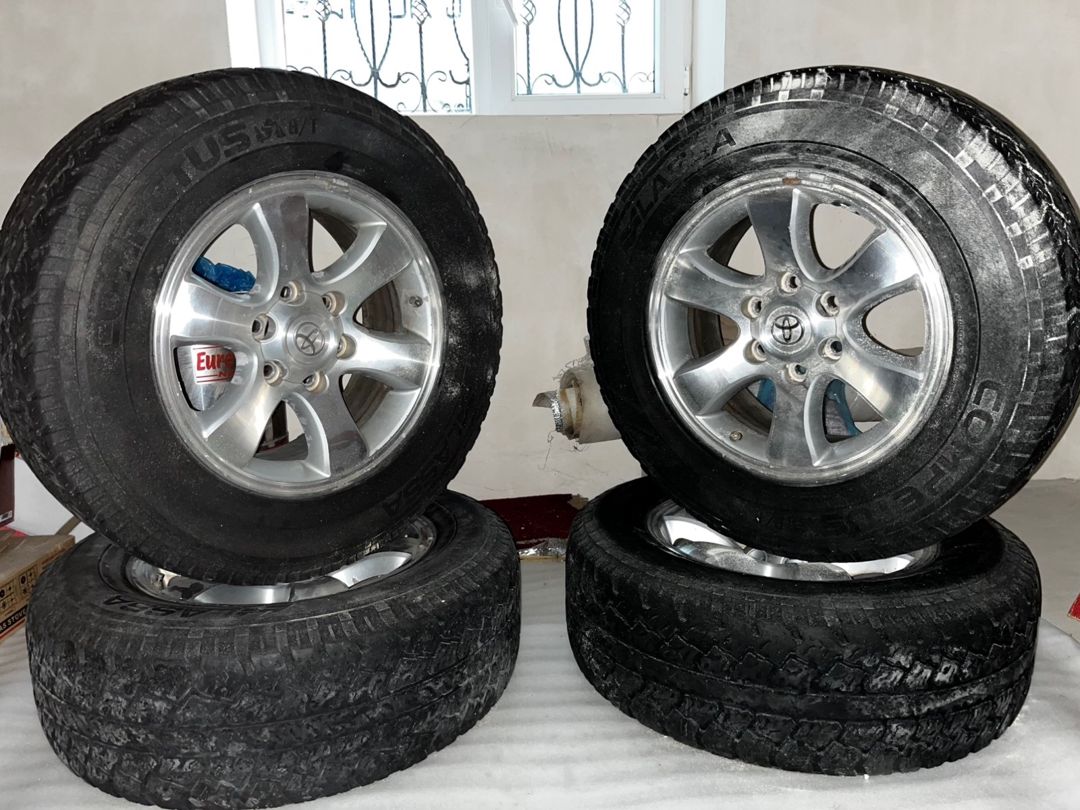 Toyota Prado təkərləri 265/65 R17 — Ehtiyat hissələri və aksesuarlar, Xaçmaz (4)